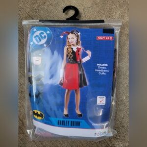 DC Harley Quinn Kids Costume - Red, Black, and White